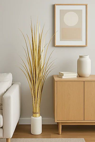 I.GE.A. Kunstpflanze »Grasbündel« Grasarrangement Künstlich Gras Busch Deko günstig online kaufen