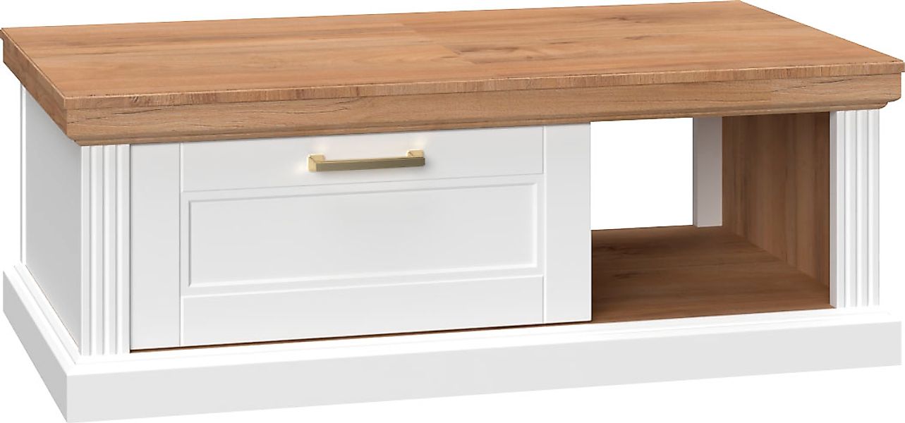 Home affaire Couchtisch »Tara« (H/B/T): 40/110/61cm, lackiert mit wasserbas günstig online kaufen