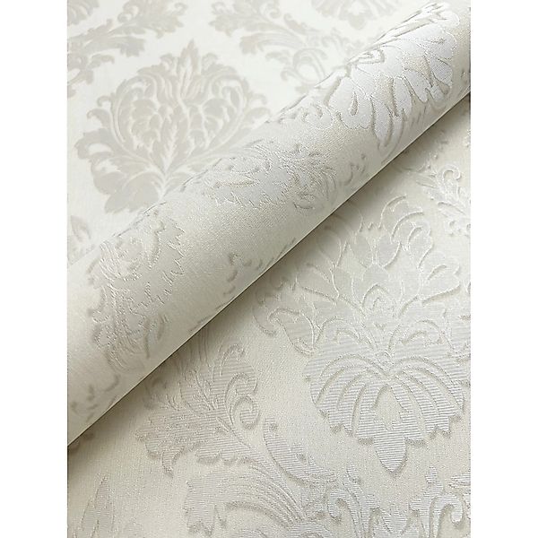 Newroom Vliestapete Nikulai Creme Ornamente Modern FSC® günstig online kaufen