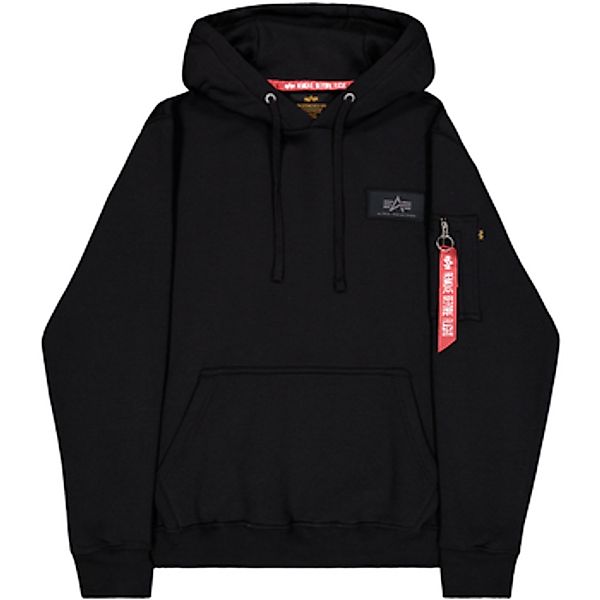 Alpha Industries  Sweatshirt Backprint Hoodie  - black günstig online kaufen