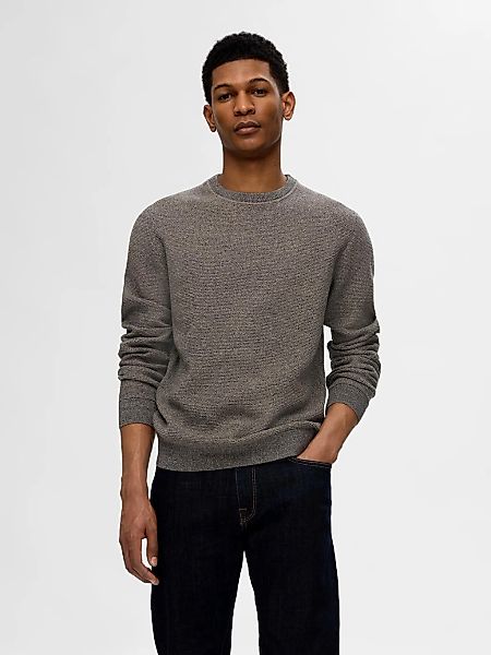 SELECTED HOMME Strickpullover SLHROSS LS KNIT günstig online kaufen