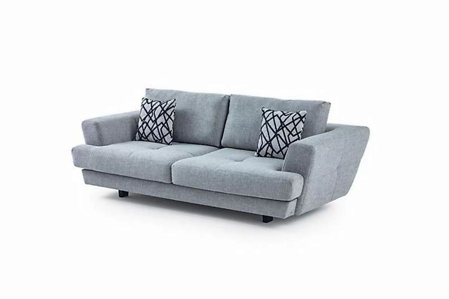 JVmoebel 3-Sitzer Wohnzimmer Design 3-Sitzer Grau Sofa Modern Exclusive, 1 günstig online kaufen