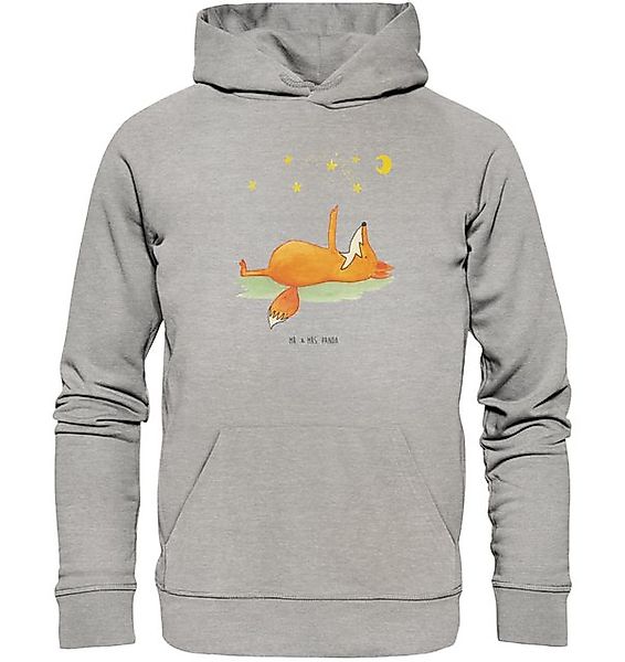 Mr. & Mrs. Panda Hoodie Größe M Fuchs Sterne - Heather Grey - Geschenk, Trä günstig online kaufen