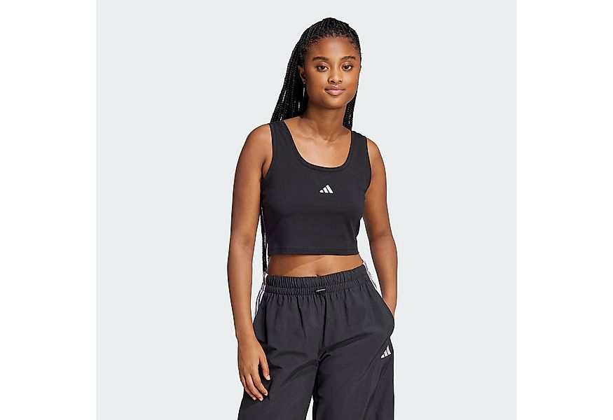 adidas Sportswear Tanktop ESSENTIALS SMALL LOGO COTTON LIFESTYLE TANKTOP (1 günstig online kaufen