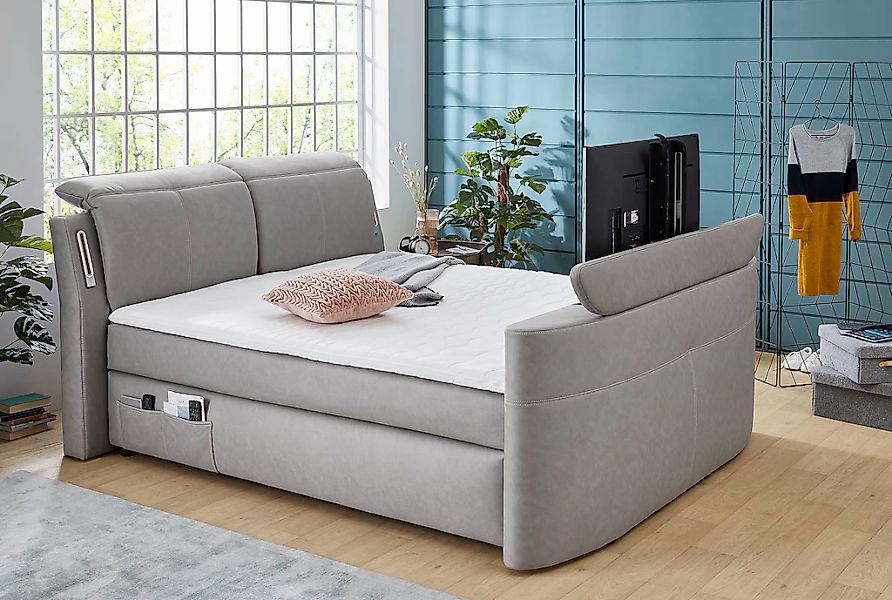 Jockenhöfer Gruppe Boxspringbett "Movie Star in der Größe 180x200cm" mit ve günstig online kaufen