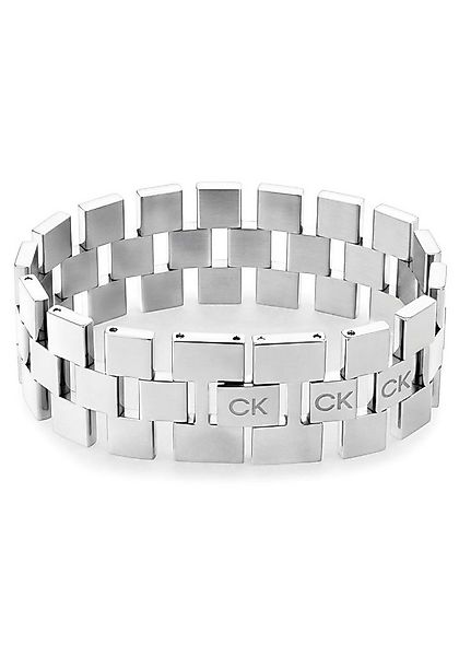 Calvin Klein Armband Schmuck Edelstahl Armschmuck Gliederkette günstig online kaufen