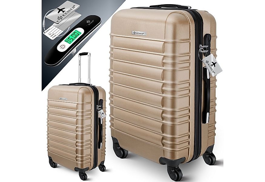 KESSER Kofferset, (1 tlg), Reisekoffer Hartschalen-Koffer Inkl. Kofferwaage günstig online kaufen