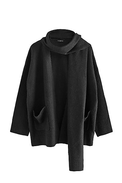 Next Strickjacke Strickjacke mit Schal (1-tlg) günstig online kaufen