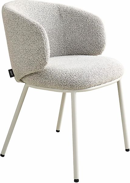 SCHÖNER WOHNEN-Kollektion Esszimmerstuhl "SUNJA" () 1 Stk.Bezug Bouclé, Unt günstig online kaufen