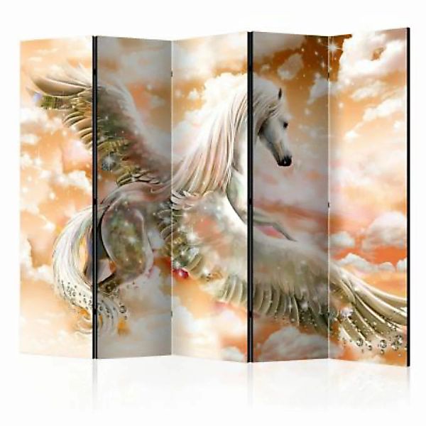 artgeist Paravent Pegasus (Orange) II [Room Dividers] orange-kombi Gr. 225 günstig online kaufen