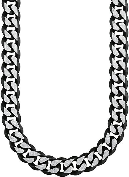 s.Oliver Silberkette Schwarze Panzerkette - s.Oliver günstig online kaufen