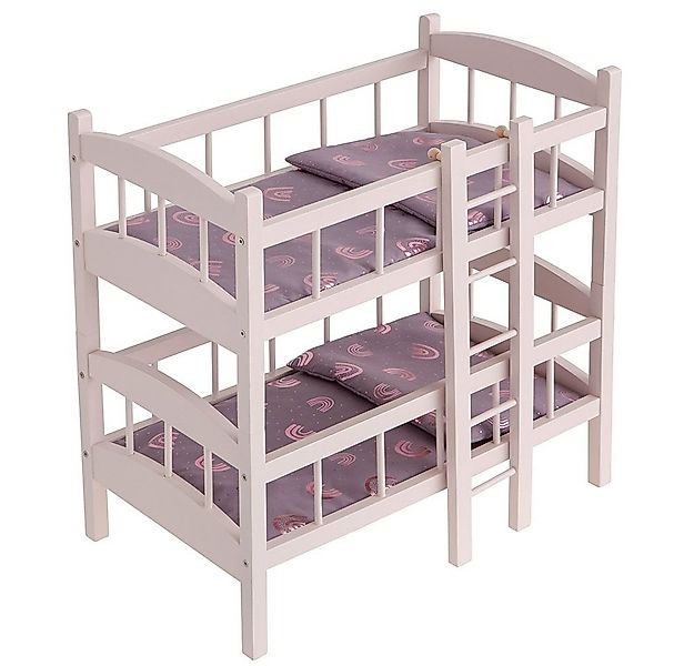howa Puppenbett rainbow, Etagenbett teilbar inkl. Bettzeug günstig online kaufen