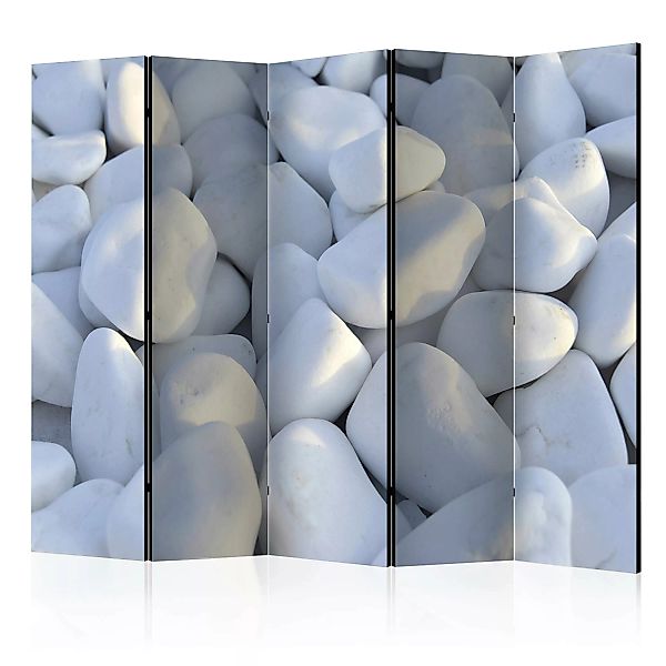 5-teiliges Paravent - White Pebbles Ii [room Dividers] günstig online kaufen