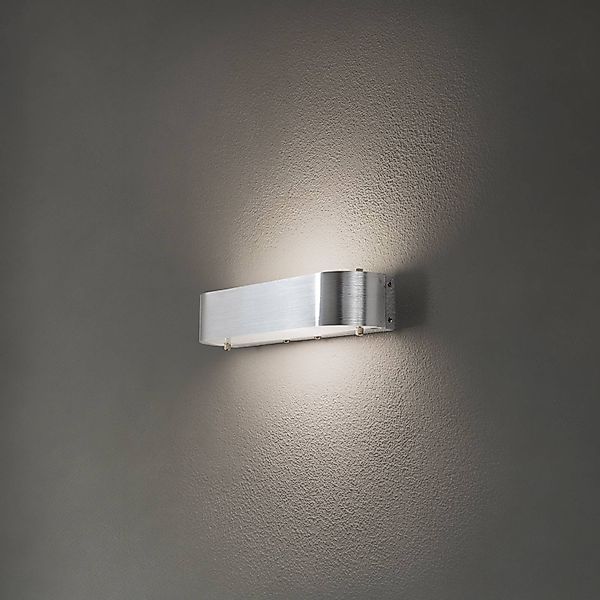 Wandleuchte Nika mit E14-Fassung, Aluminium günstig online kaufen