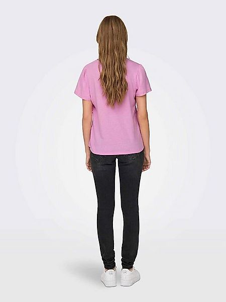 ONLY V-Shirt "ONLBENITA S/S V-NECK TOP JRS" günstig online kaufen