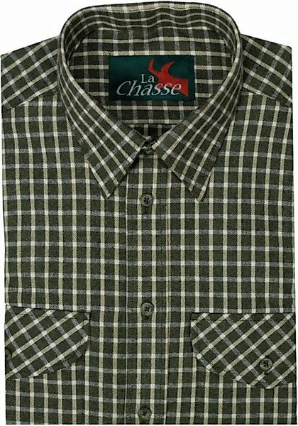 La Chasse® Karohemd Holzfällerhemd Flanellhemd mit 2 Brusttaschen Jagdhemd günstig online kaufen