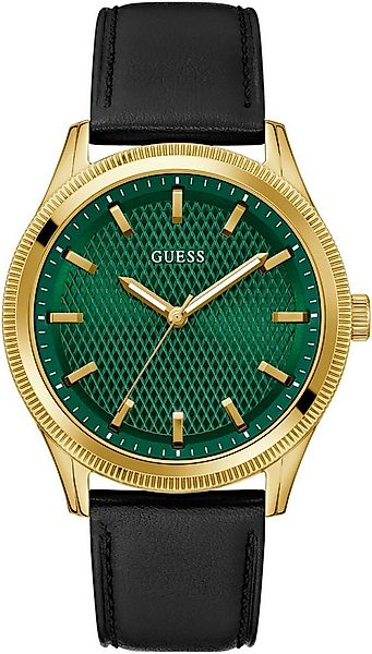 Guess Quarzuhr DEX GW0846G1, Armbanduhr, Herrenuhr, Lederarmband, Mineralgl günstig online kaufen