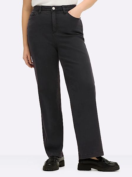 Sheego 5-Pocket-Jeans 1 Stk. tlg. günstig online kaufen