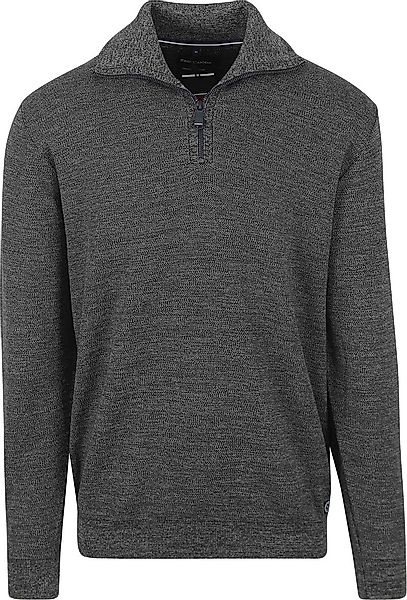 Casa Moda Half Zip Pullover Dunkelgrün - Größe L günstig online kaufen