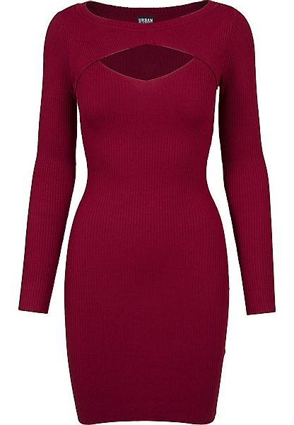 URBAN CLASSICS Shirtkleid Urban Classics Damen Ladies Cut Out Dress (1-tlg) günstig online kaufen