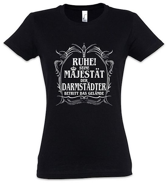 Urban Backwoods Print-Shirt Seine Majestät Der Darmstädter Damen T-Shirt Wa günstig online kaufen