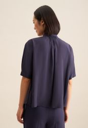 seidensticker Shirtbluse "Schwarze Rose" Kurzarm Rundhals Uni günstig online kaufen