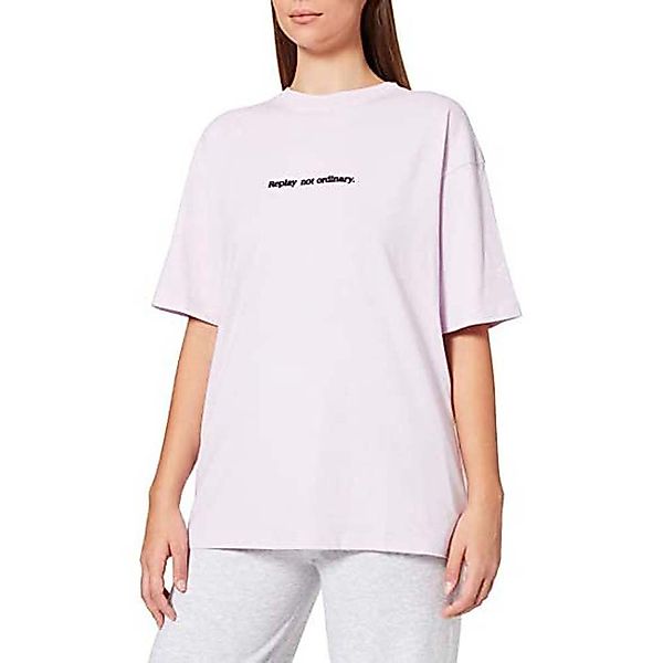 Replay W3567.000.23188g T-shirt XS Lavender Pale günstig online kaufen
