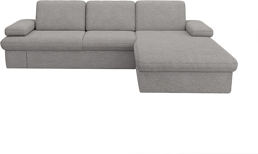 sit&more Ecksofa "Moreno L-Form, B: 247 cm" mit Armteilverstellung, optiona günstig online kaufen