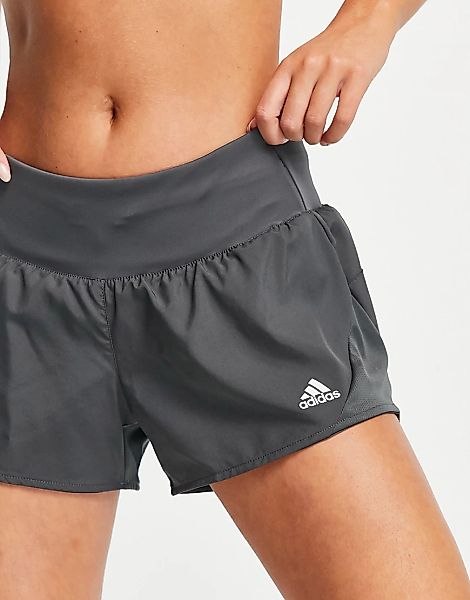 adidas Running – Shorts in Schwarz mit Logo günstig online kaufen