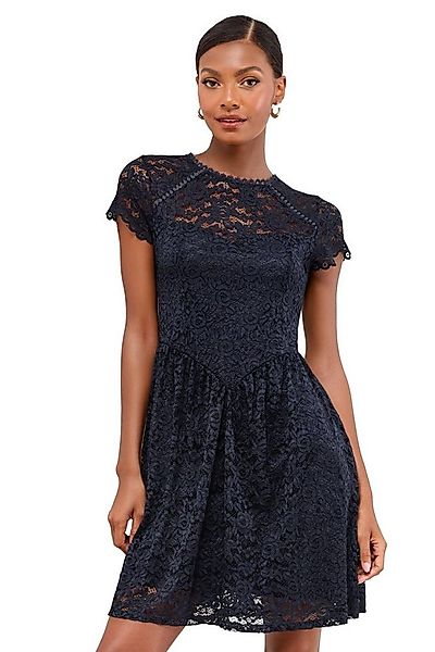 LIPSY Minikleid Lipsy Skater-Minikleid mit Spitze, tiefer Taille (1-tlg) günstig online kaufen
