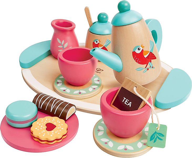 Hape Spielgeschirr Kinder-Teeservice, aus Holz günstig online kaufen