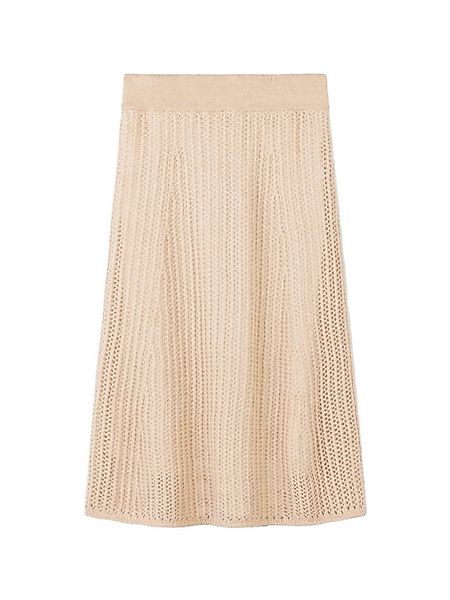 GOBI Cashmere Strickrock Kaschmir Rock aus Ajour-Strick günstig online kaufen