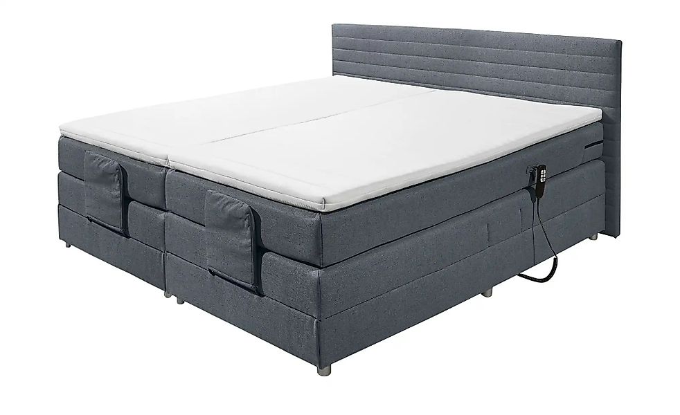 Boxspring-Motorbett  Carmen ¦ grau ¦ Maße (cm): B: 202 H: 93 Betten > Boxsp günstig online kaufen