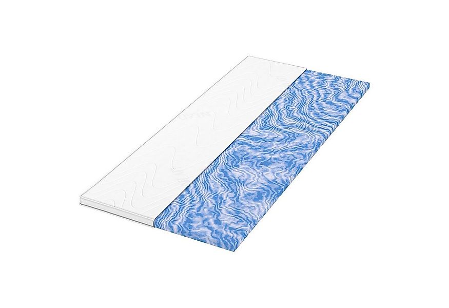 LIV'IN, Topper MONSANO, 180 x 200 cm, mit Reißverschluss, 7 cm hoch, Gelsch günstig online kaufen