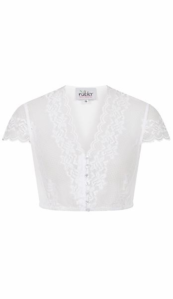 Nübler Dirndlbluse "Dirndlbluse kurzarm Tabea" günstig online kaufen