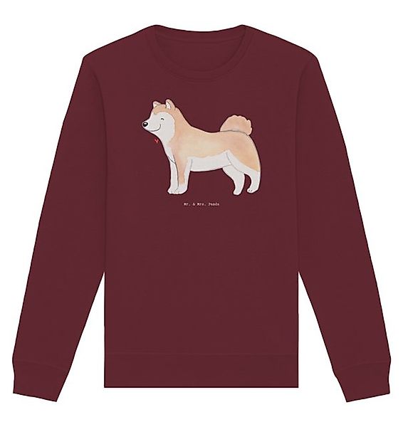 Mr. & Mrs. Panda Longpullover Größe M Akita Inu Moment - Burgundy - Geschen günstig online kaufen