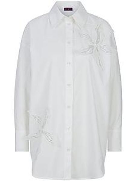 Long-Bluse TALBOT RUNHOF X PETER HAHN weiss günstig online kaufen