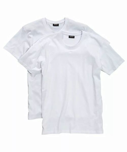 redfield Rundhalsshirt Redfield T-Shirt mit Rundhalsauschnitt im Doppelpack günstig online kaufen