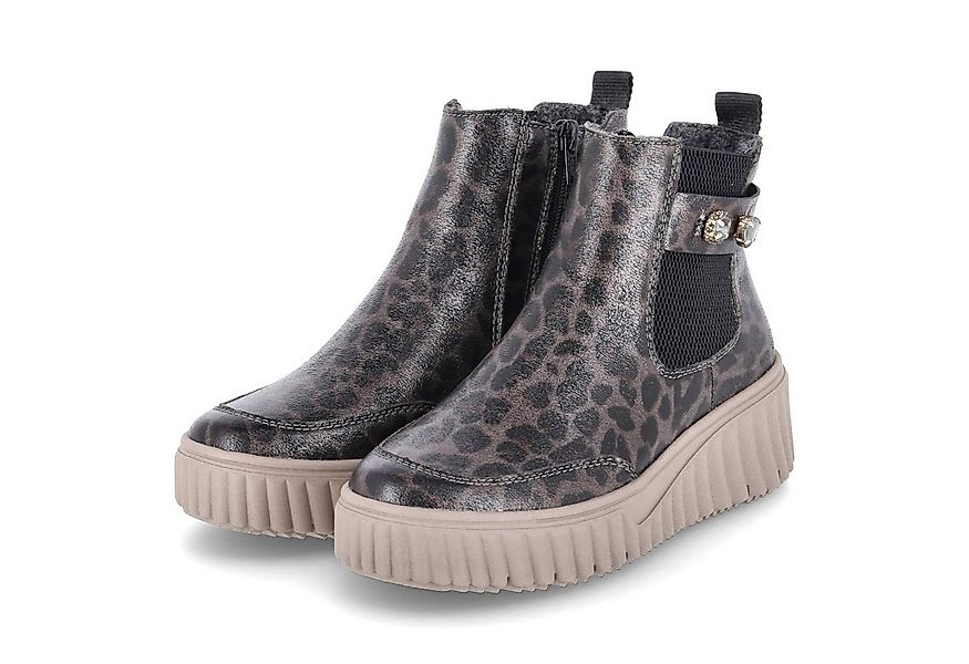 Rieker Rieker N2556-42 Damen Synthetik grau Schlupfstiefel günstig online kaufen