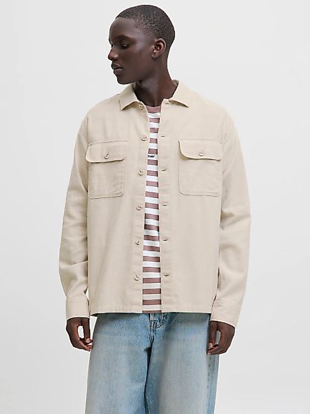 Jack & Jones Langarmhemd "JJECHARGE OVERSHIRT LS NOOS" günstig online kaufen