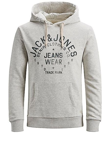 Jack & Jones Sweatshirt Herren Hoody JJEJEANS SWEAT CREW NECK (1-tlg) mit K günstig online kaufen
