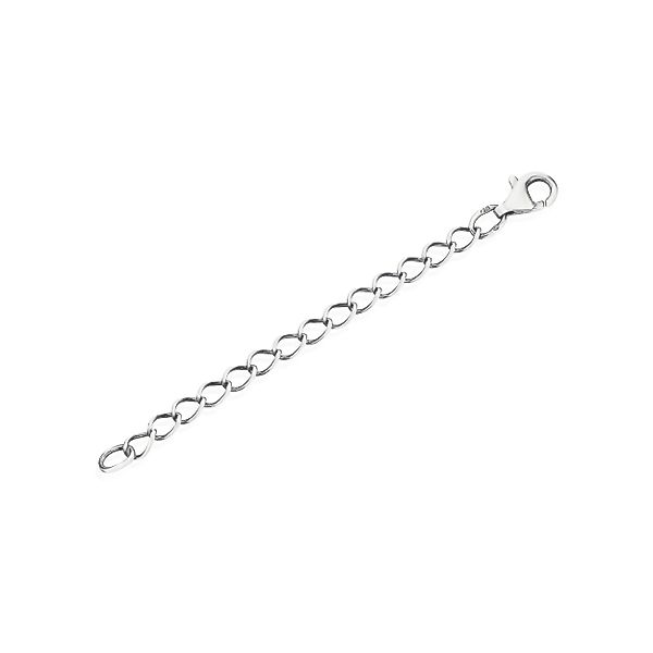 NKlaus Kettenverlängerung 7cm Verlängerungskettchen Langpanzerkette, 925 günstig online kaufen