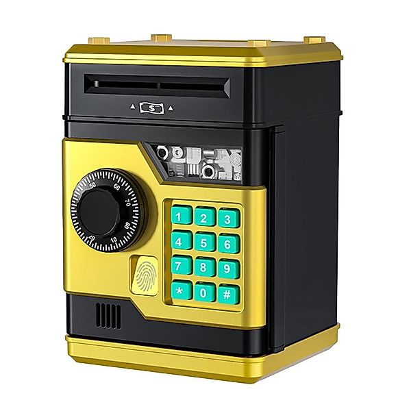 Coonoor Spardose Elektronisches Sparschwein, Geldtresor, Mini-Safe, Geldaut günstig online kaufen