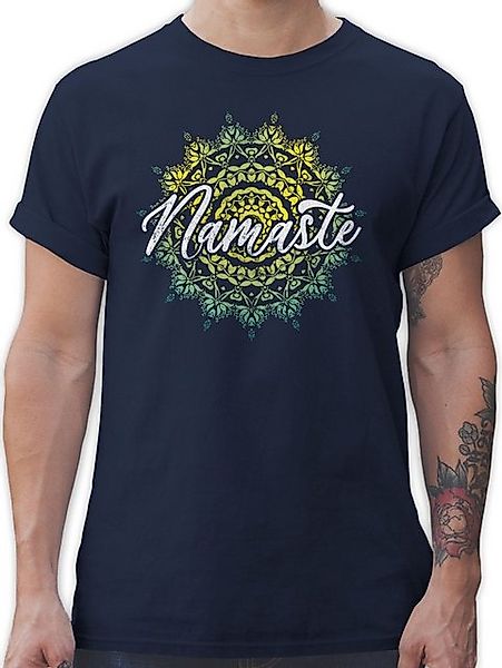 Shirtracer T-Shirt Namaste Vintage Yoga und Wellness Geschenk günstig online kaufen
