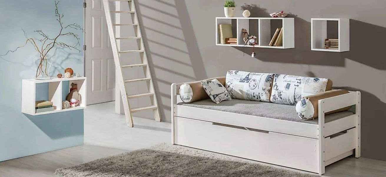 JVmoebel Kinderbett, Kinderzimmer Sofa Couch Holz Bett Schlaf Couchen Bette günstig online kaufen