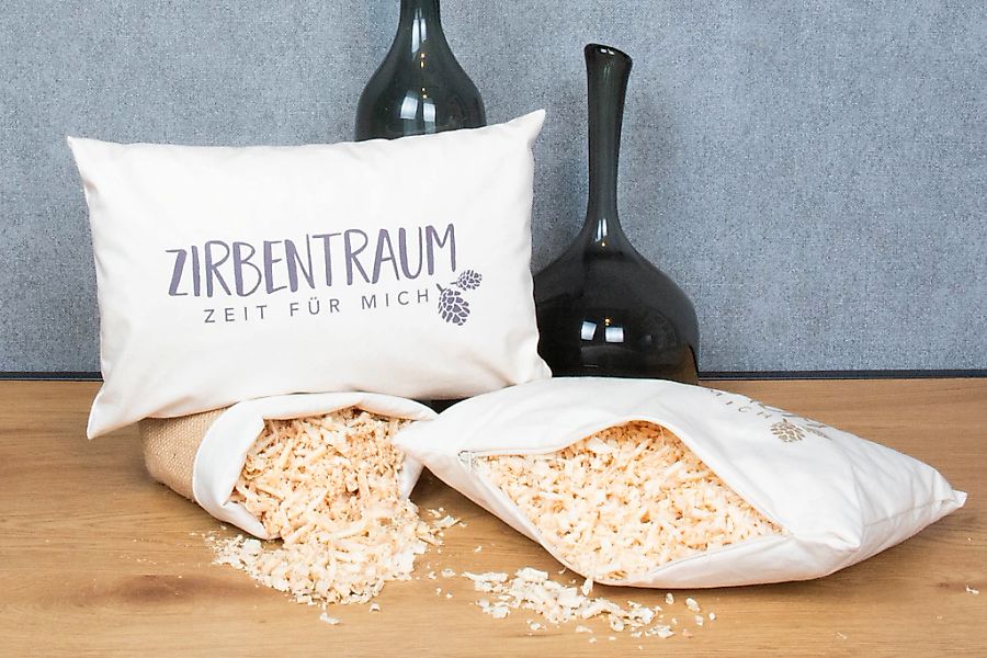 herbalind Zirbenkissen "Zirbentraum, Naturprodukt" Gefüllt mit hochwertigen günstig online kaufen