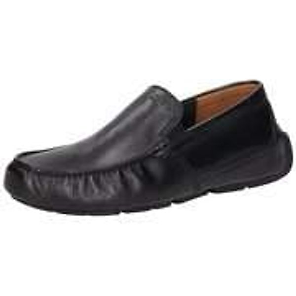 Clarks Markman Plain Mokassin Herren schwarz|schwarz günstig online kaufen
