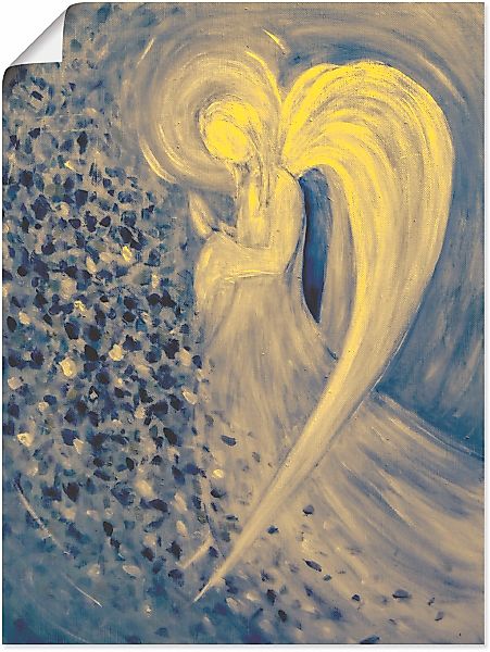 Artland Wandbild "Engel der Nacht" Religion 1 Stk. tlg. als Leinwandbild, P günstig online kaufen
