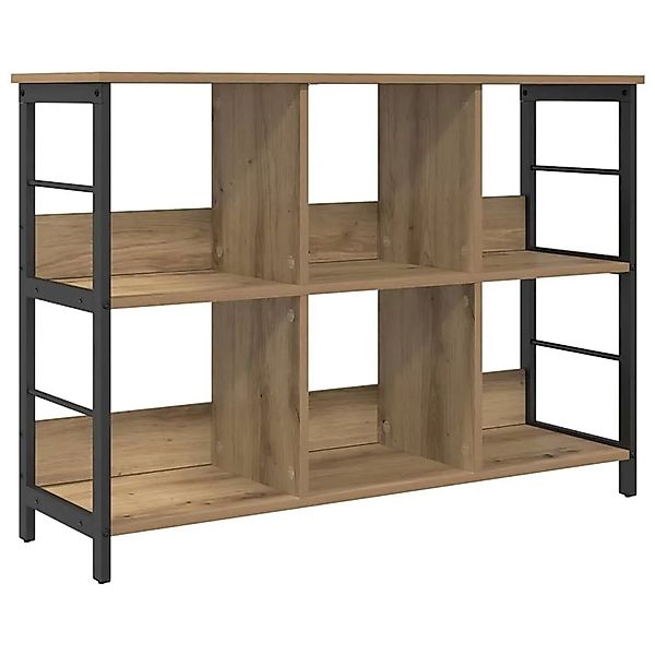 vidaXL Bücherregal Artisan-Eiche 102 x 32 x 72,5 cm Holzwerkstoff 884017 günstig online kaufen