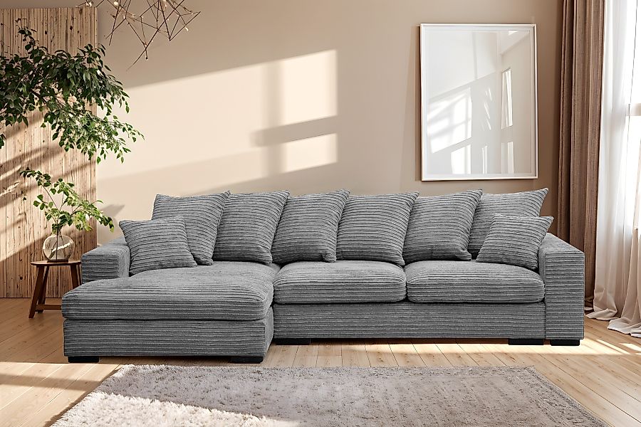 Kaiser Möbel Ecksofa Sofa L-form, Couch günstig online kaufen